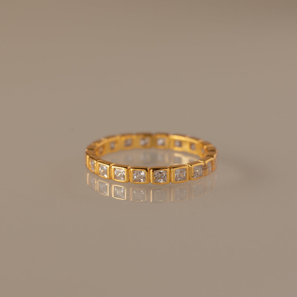 Eternity Bezel Birthstone Ring