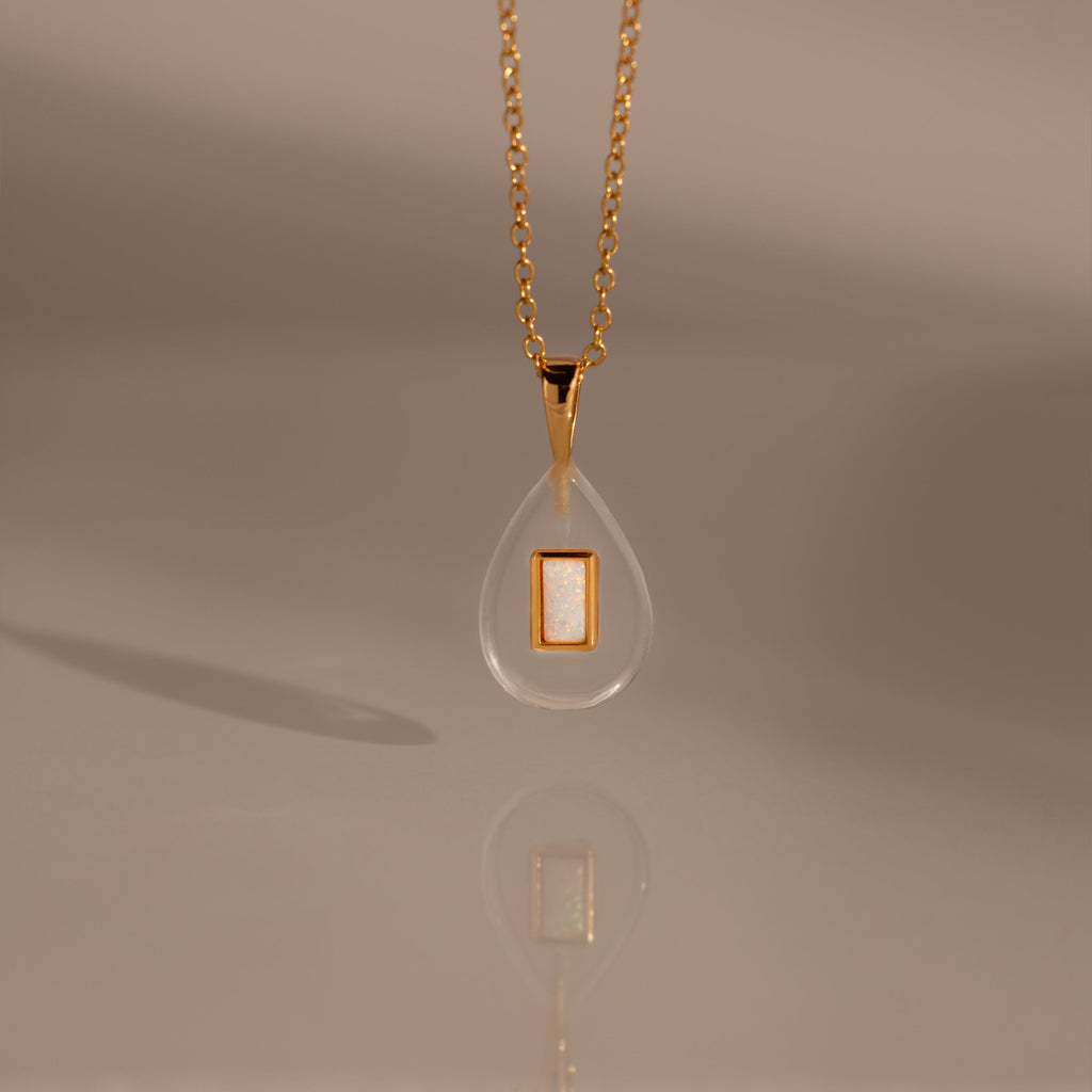 Birthstone Crystal Necklace