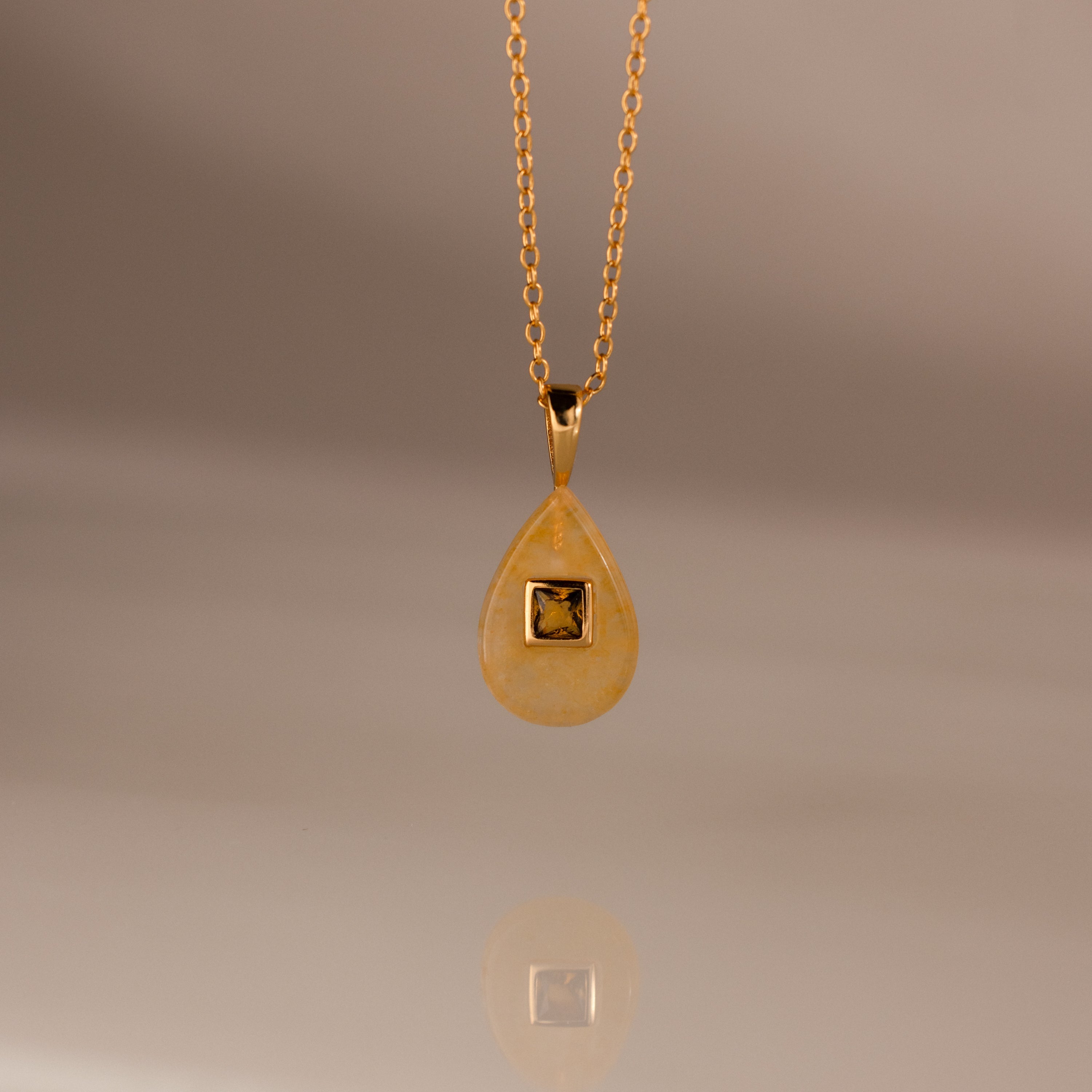 Birthstone Crystal Necklace