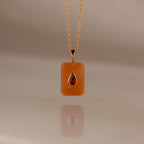 Birthstone Crystal Necklace