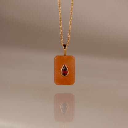 Birthstone Crystal Necklace