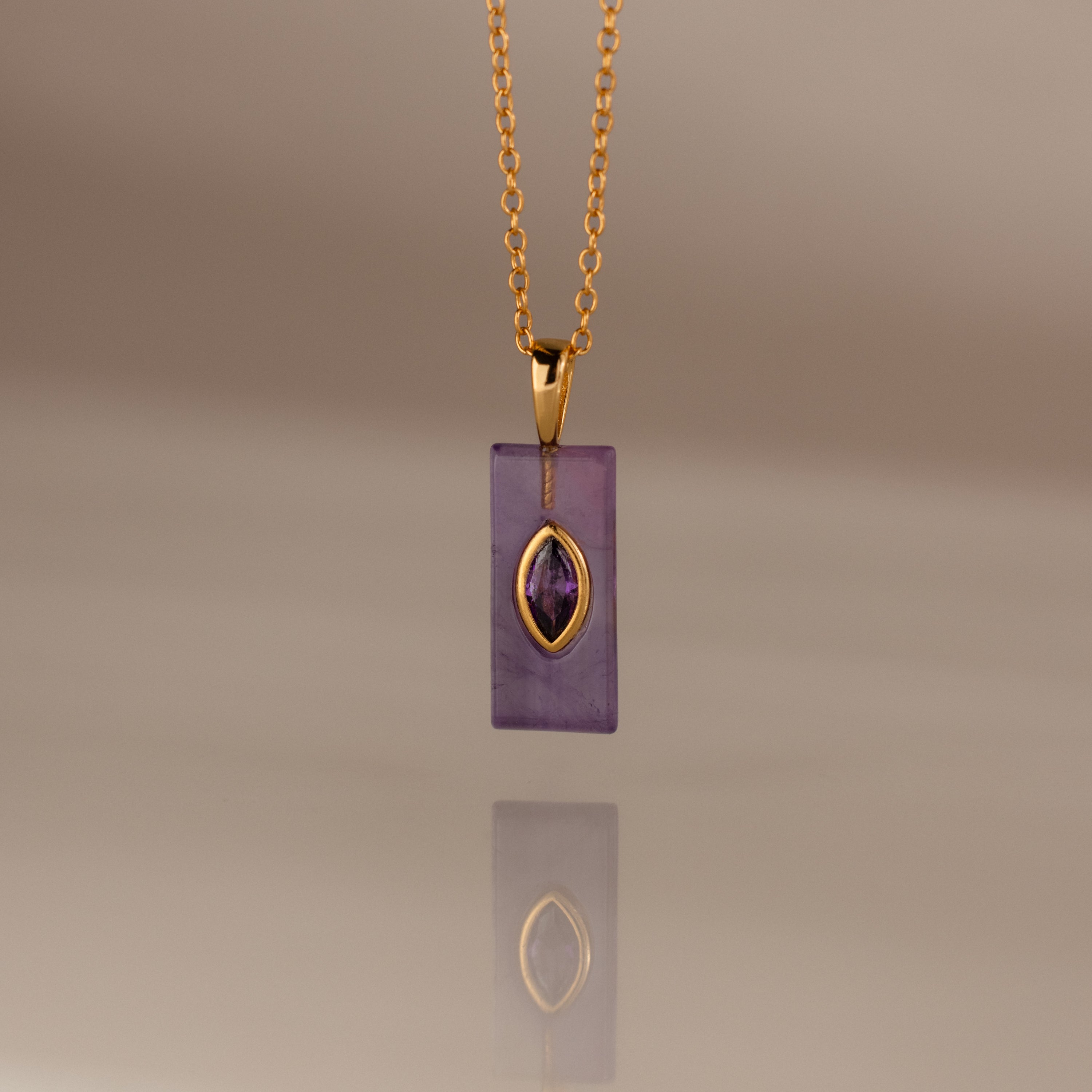 Birthstone Crystal Necklace