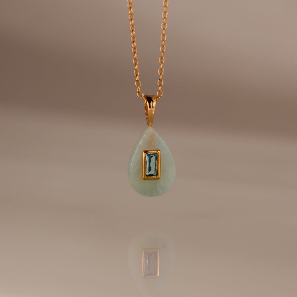 Birthstone Crystal Necklace
