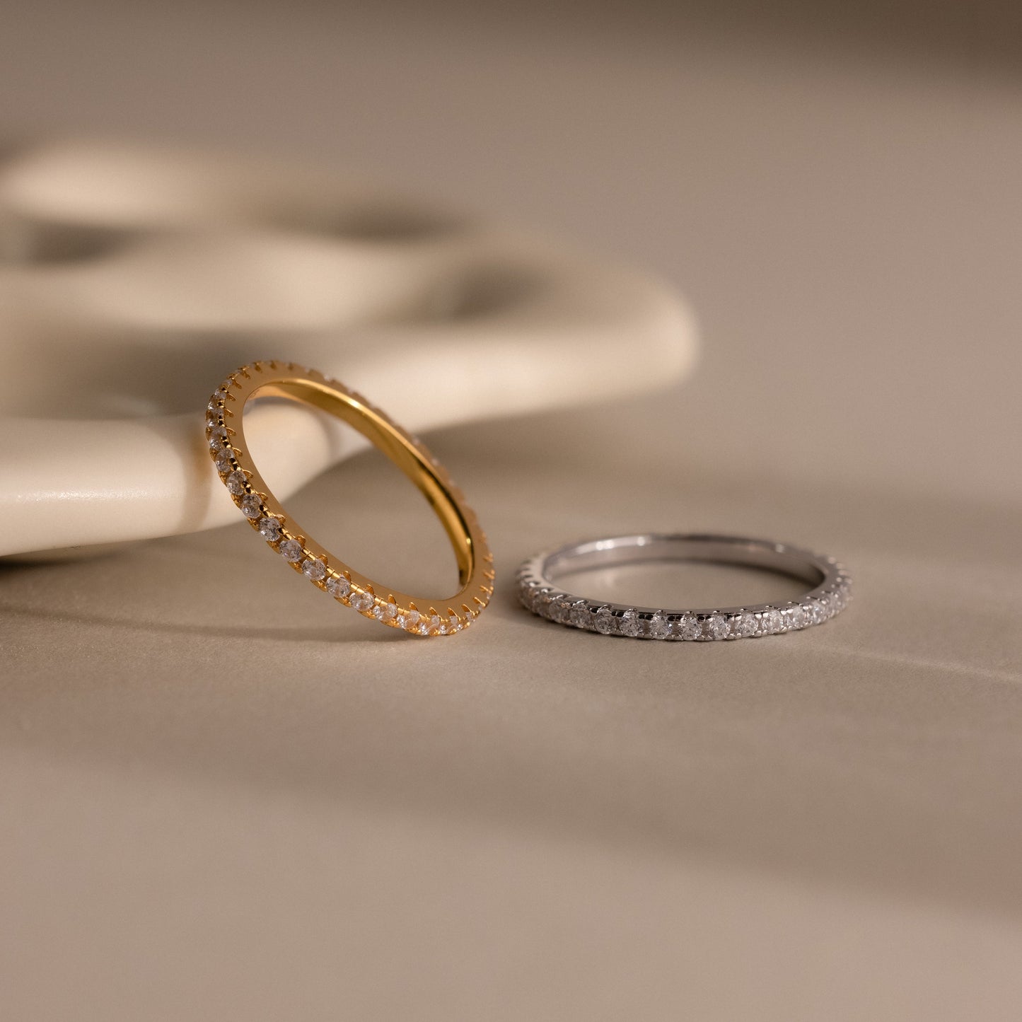 Endless Eternity Birthstone Ring