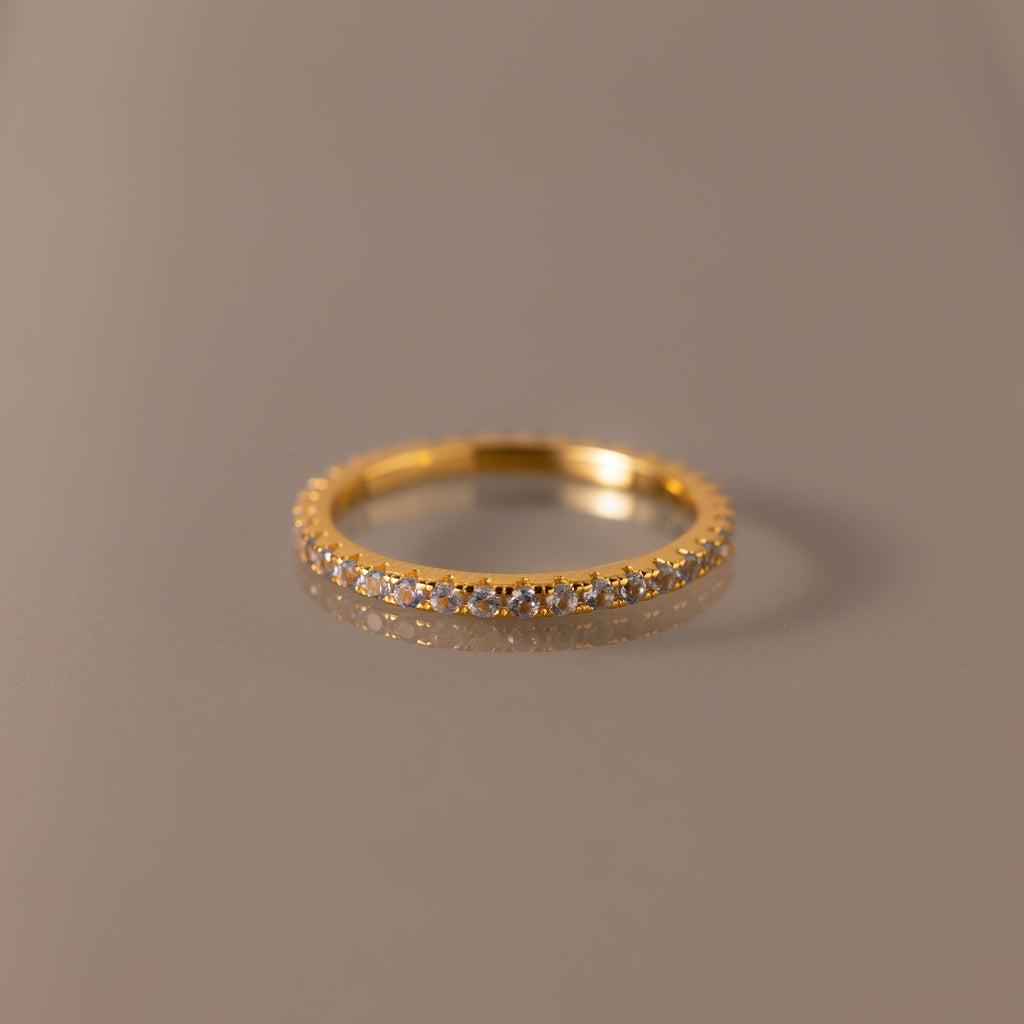 Endless Eternity Birthstone Ring