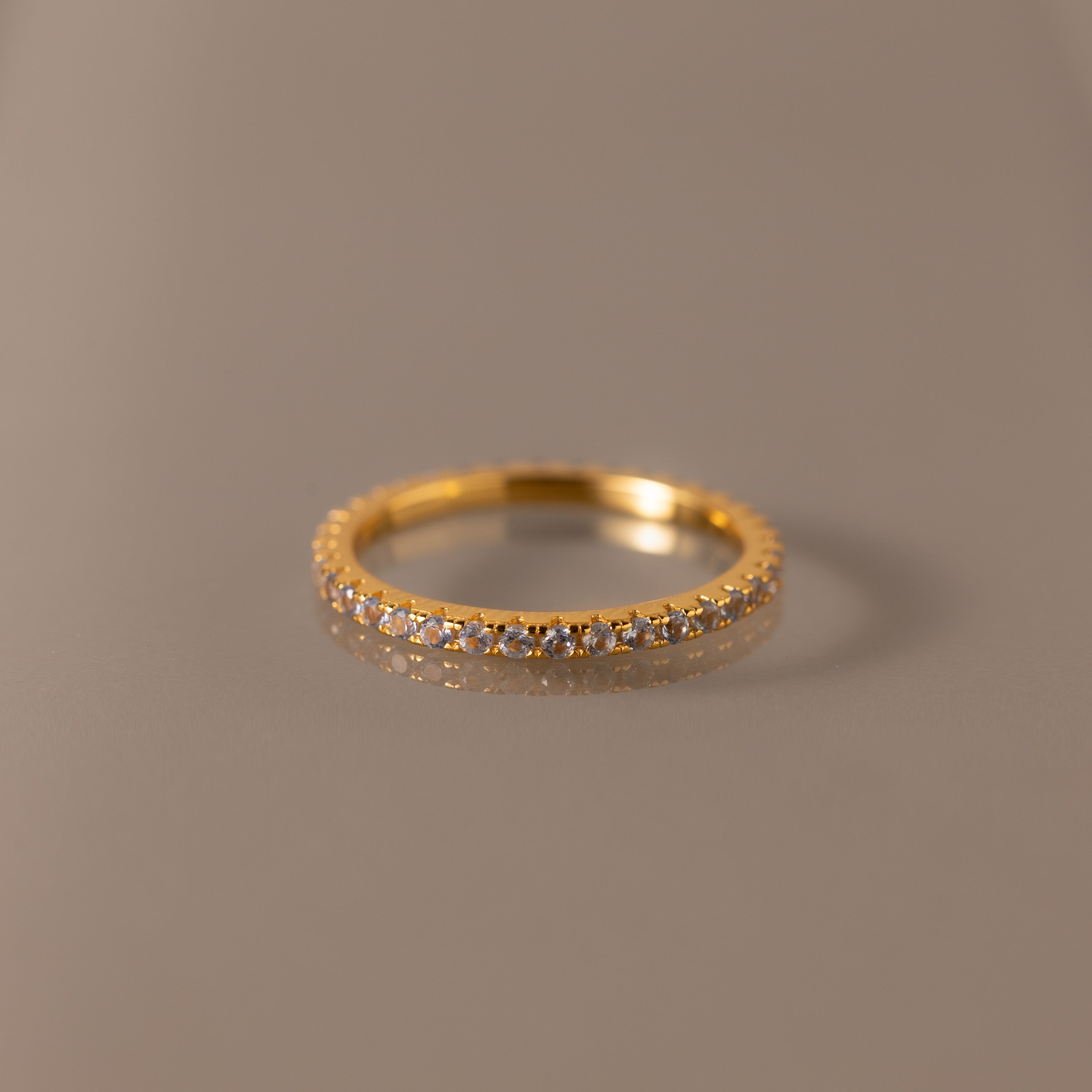 Endless Eternity Birthstone Ring