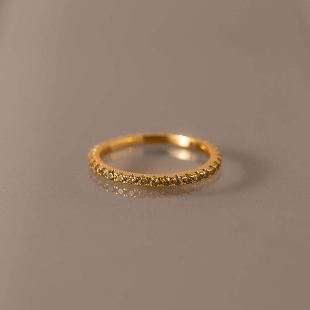 Endless Eternity Birthstone Ring