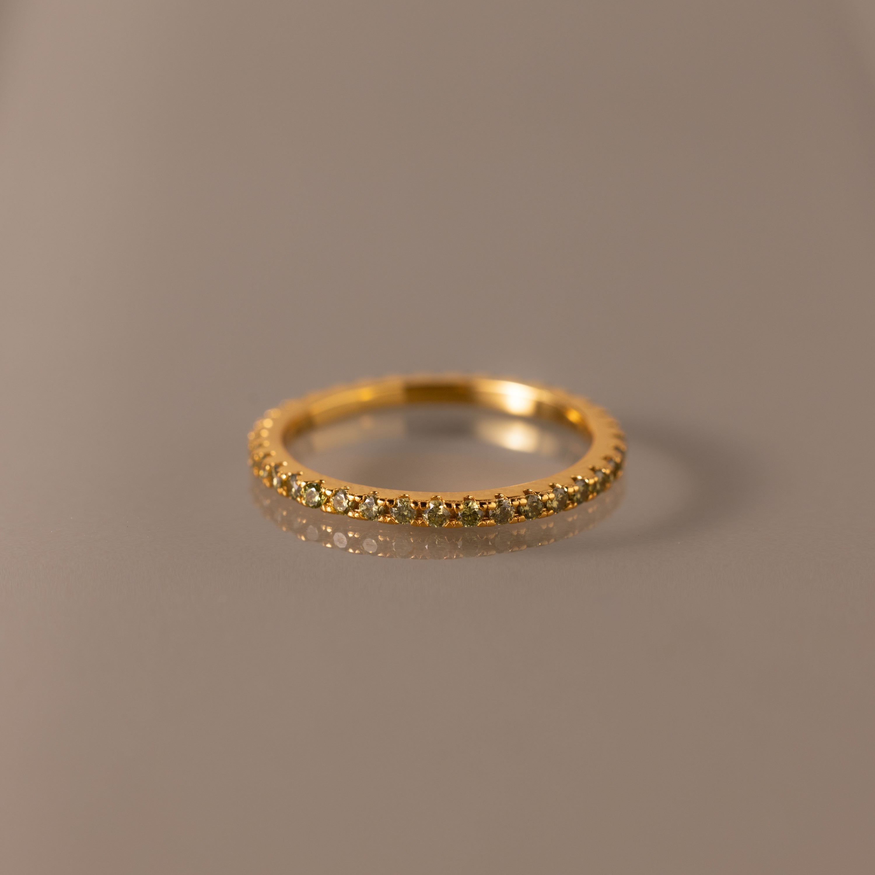Endless Eternity Birthstone Ring