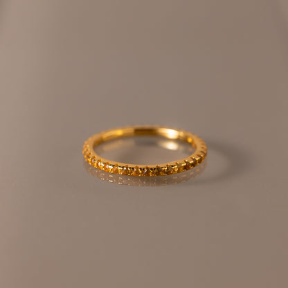Endless Eternity Birthstone Ring
