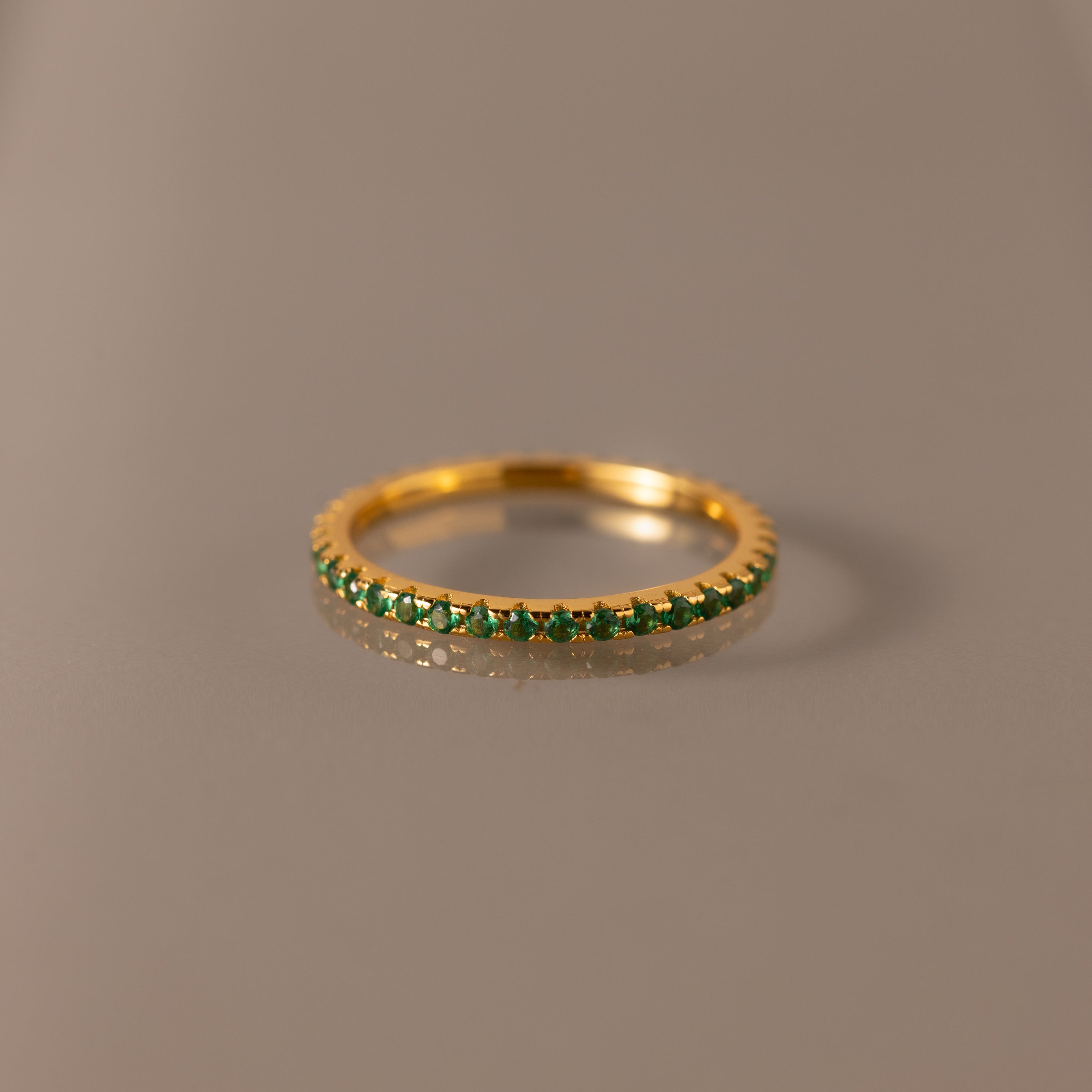 Endless Eternity Birthstone Ring