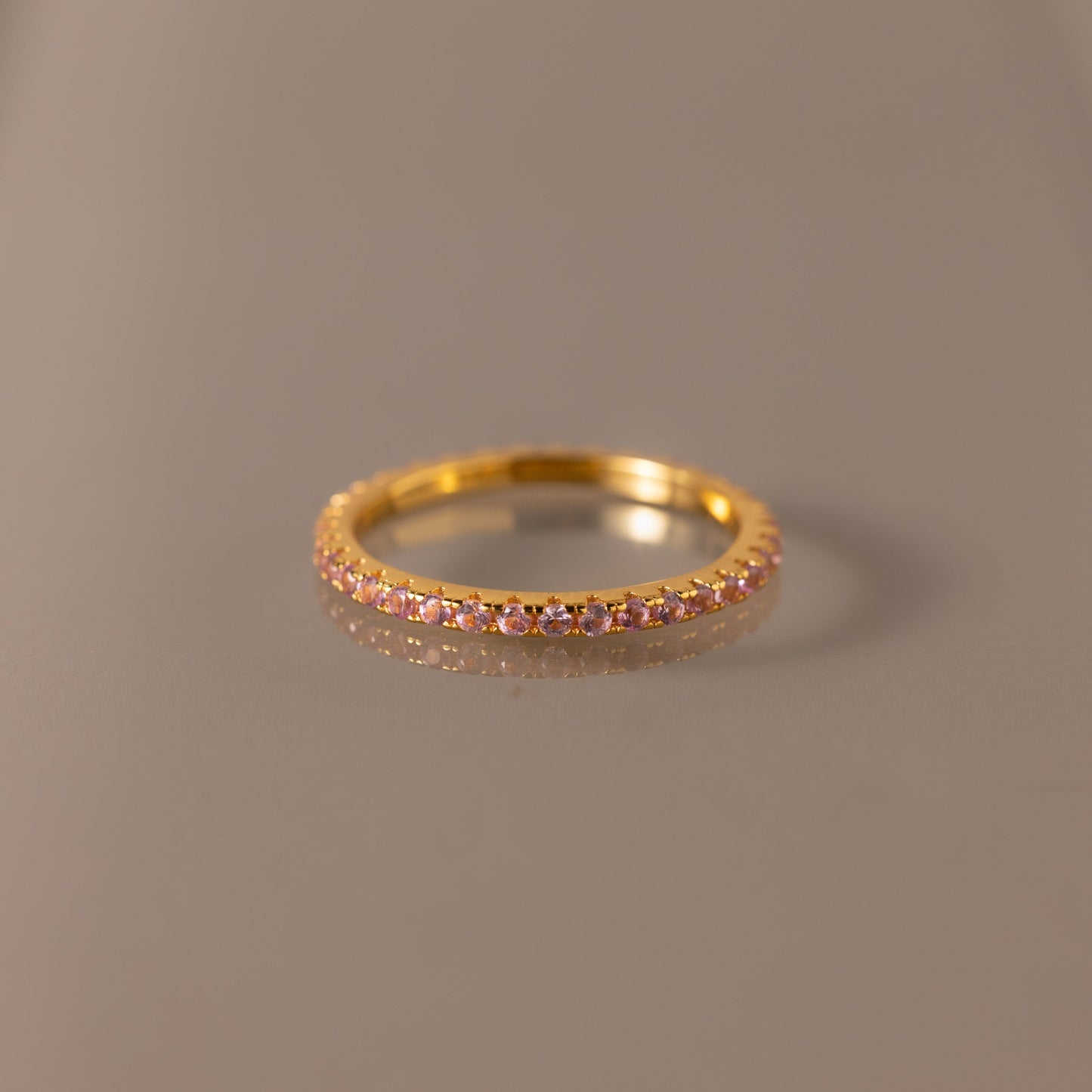 Endless Eternity Birthstone Ring