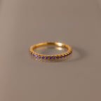 Endless Eternity Birthstone Ring