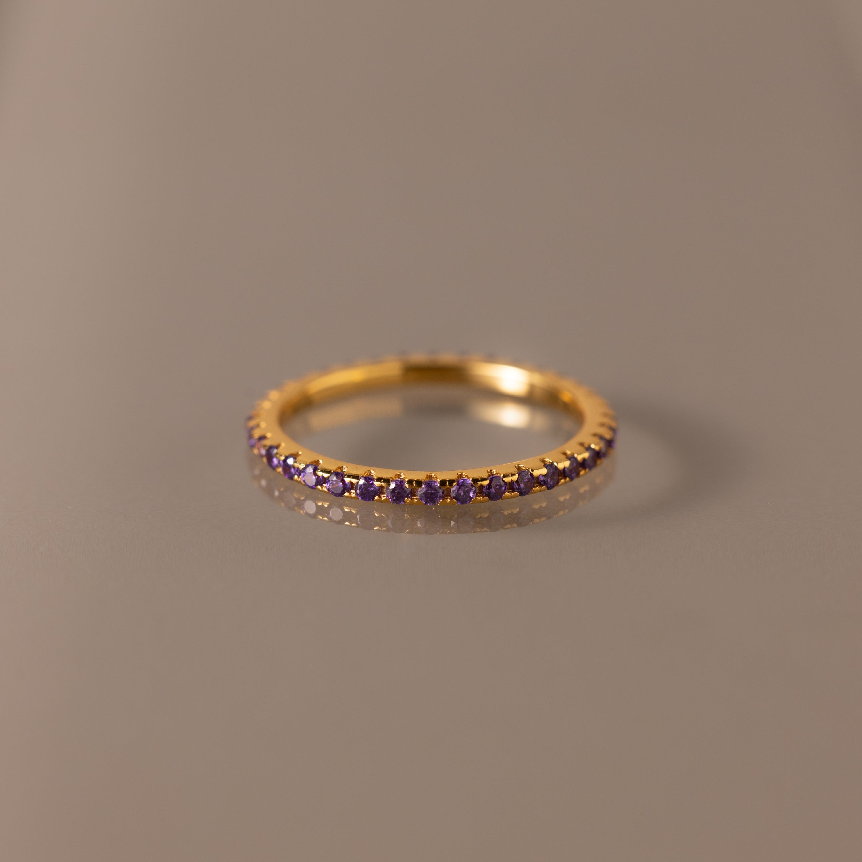 Endless Eternity Birthstone Ring