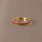 Endless Eternity Birthstone Ring