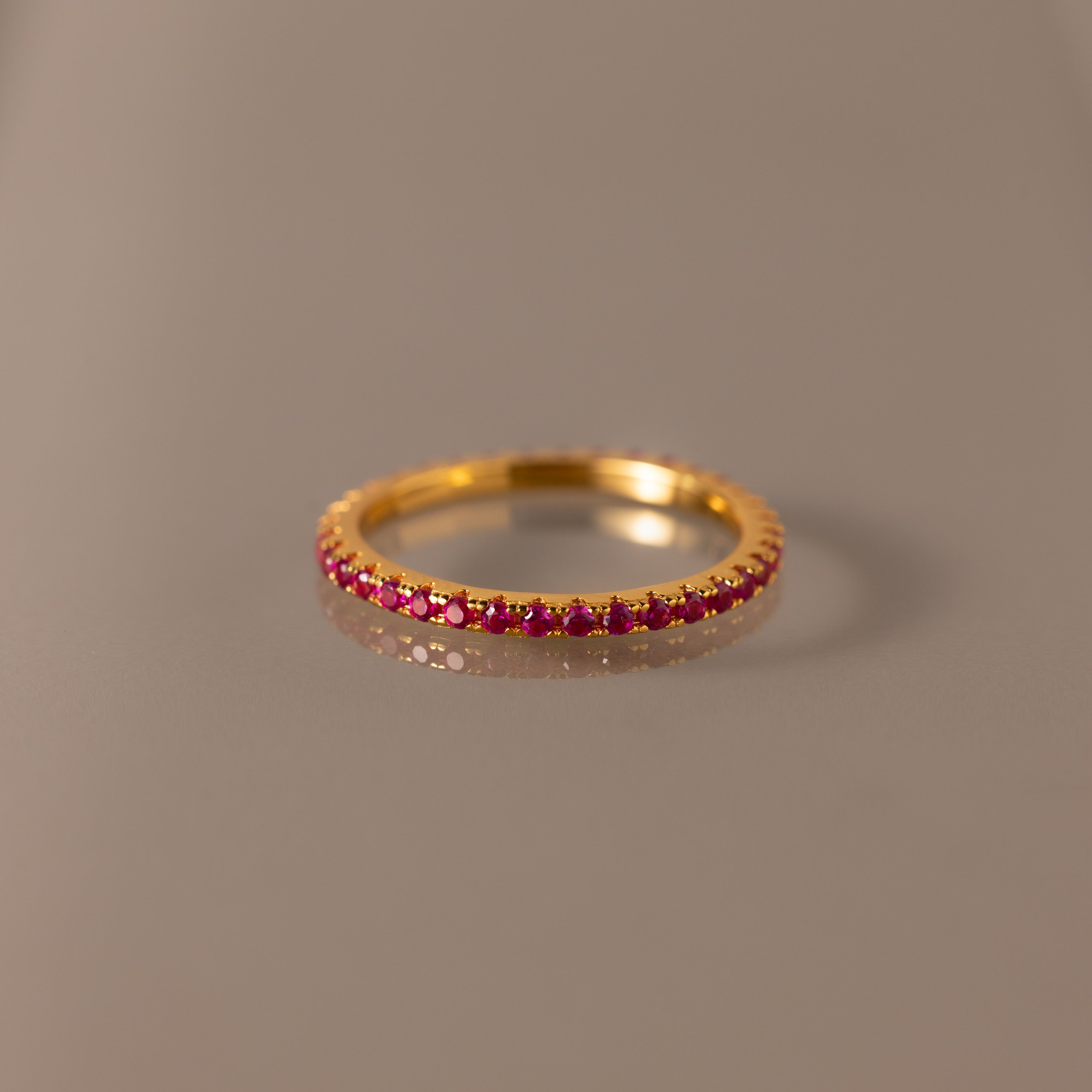 Endless Eternity Birthstone Ring