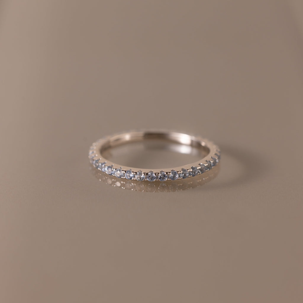 Endless Eternity Birthstone Ring