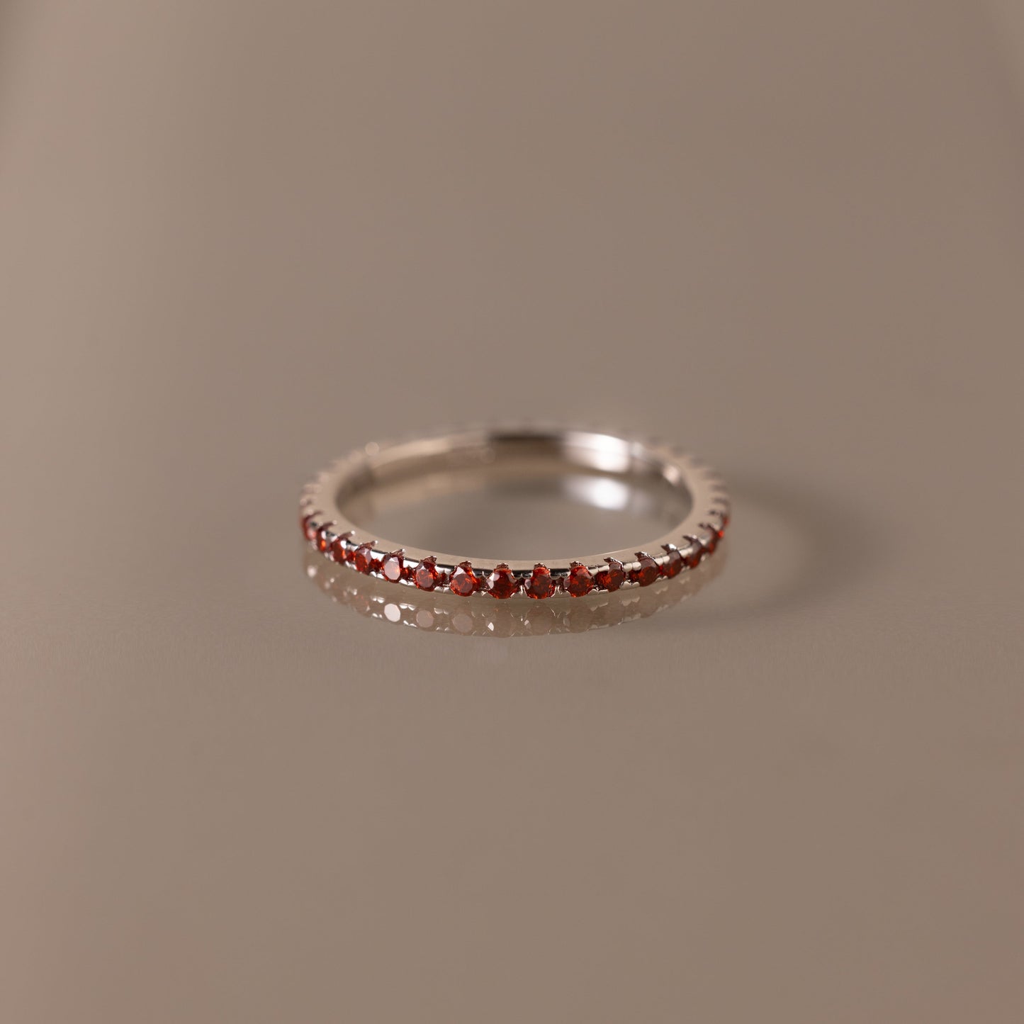 Endless Eternity Birthstone Ring