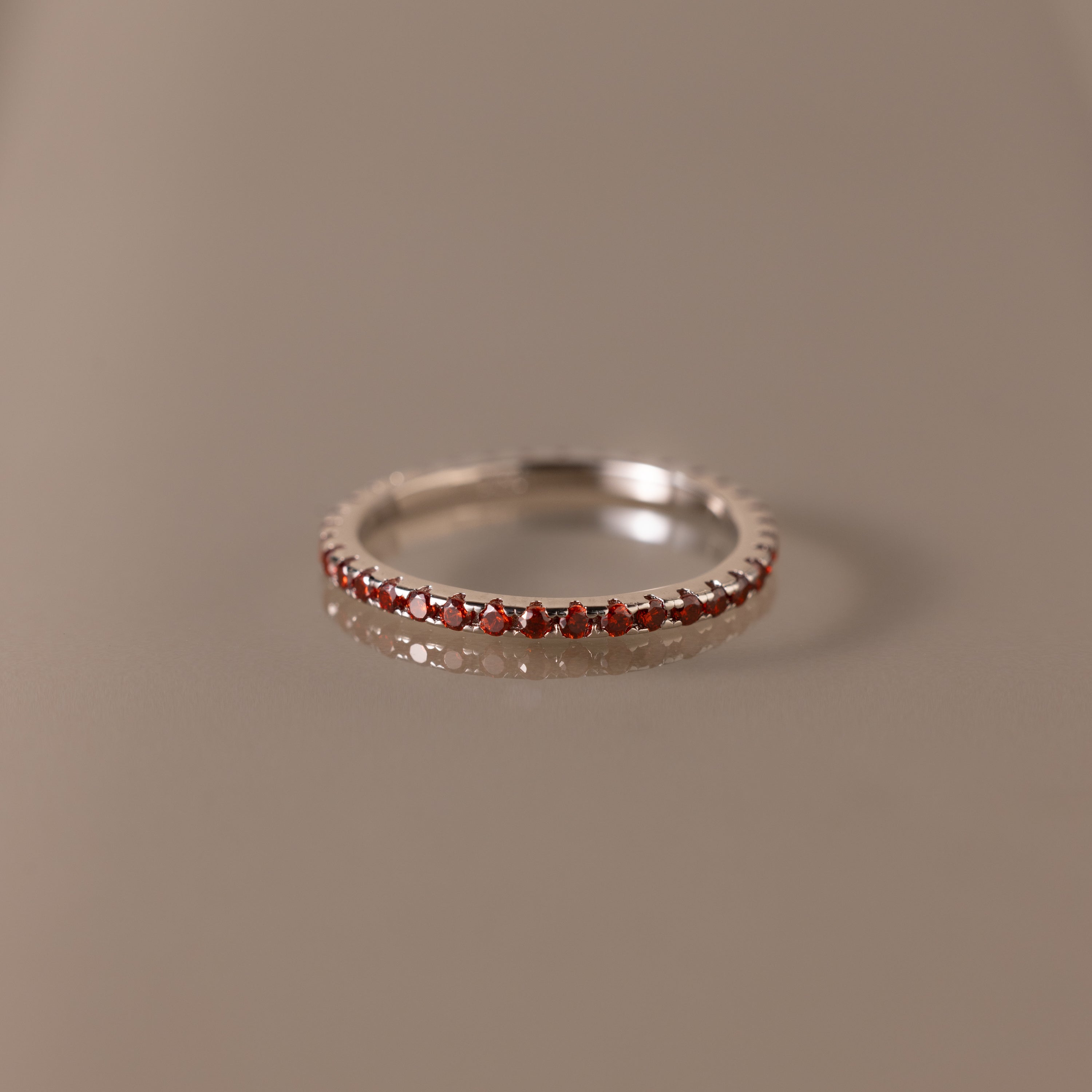 Endless Eternity Birthstone Ring
