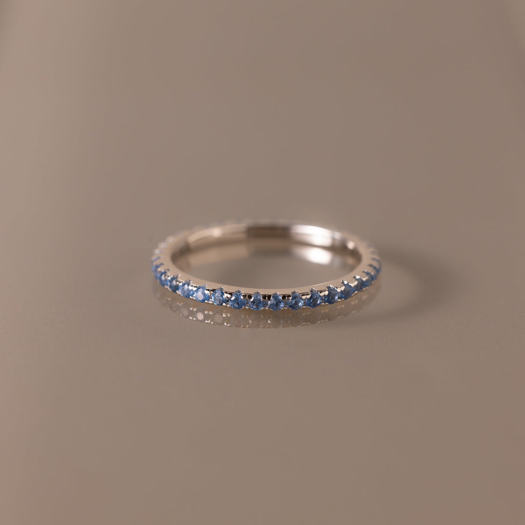Endless Eternity Birthstone Ring
