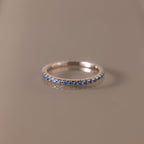 Endless Eternity Birthstone Ring