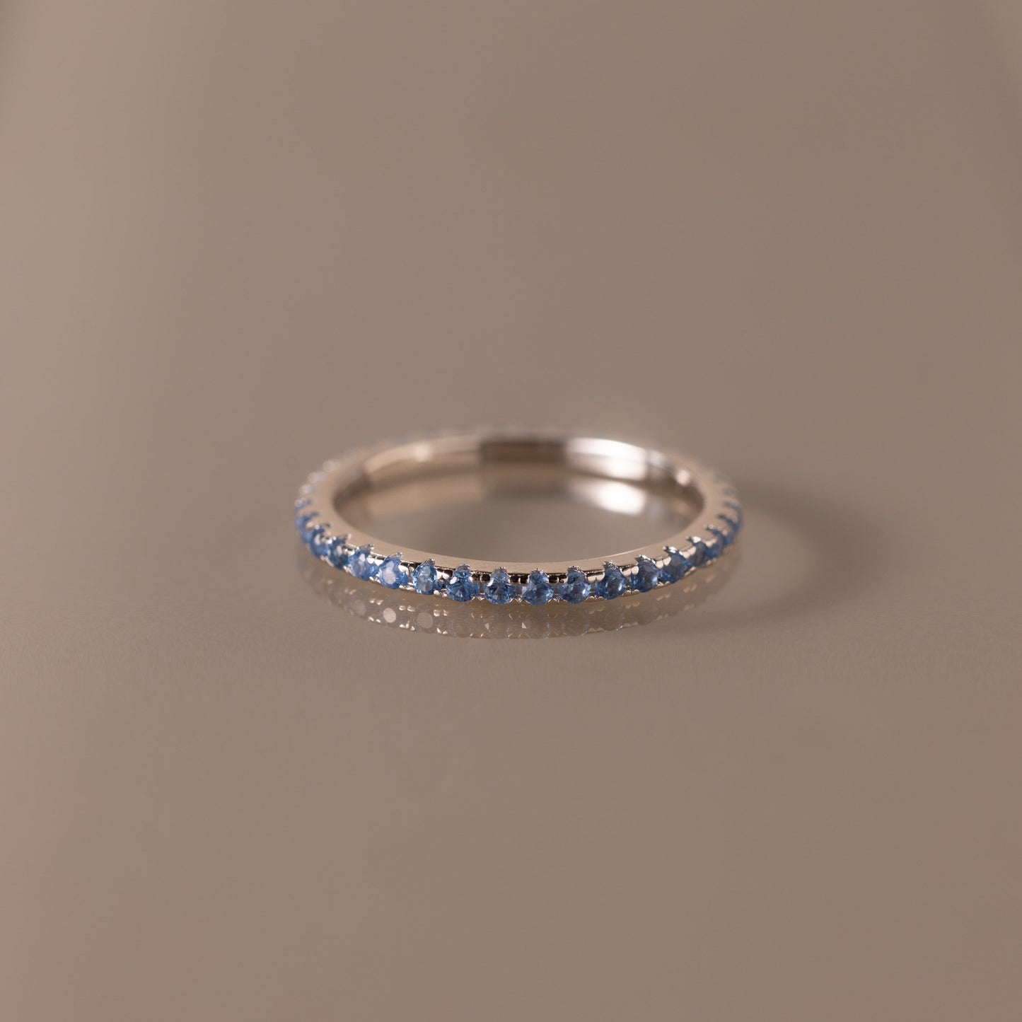 Endless Eternity Birthstone Ring