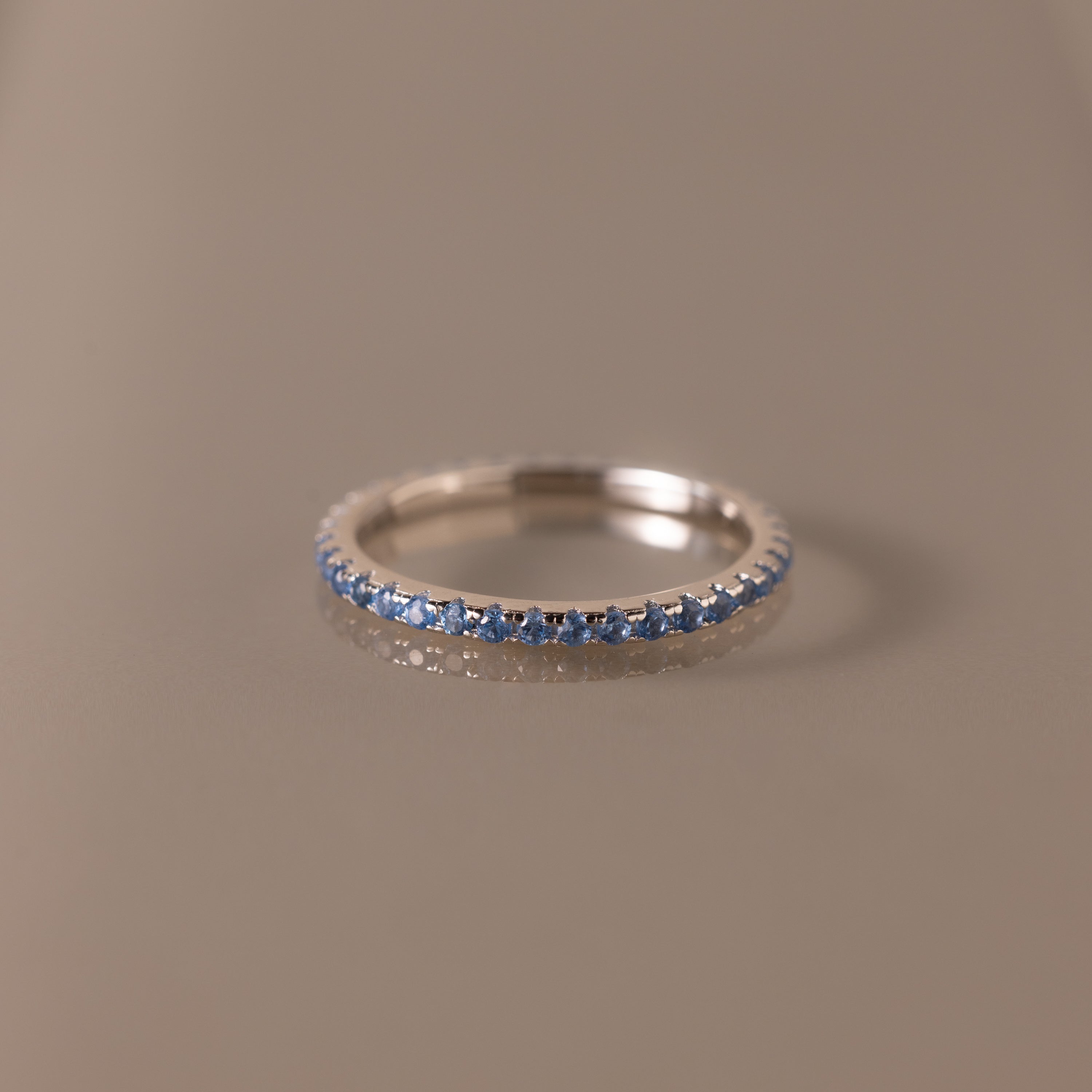 Endless Eternity Birthstone Ring