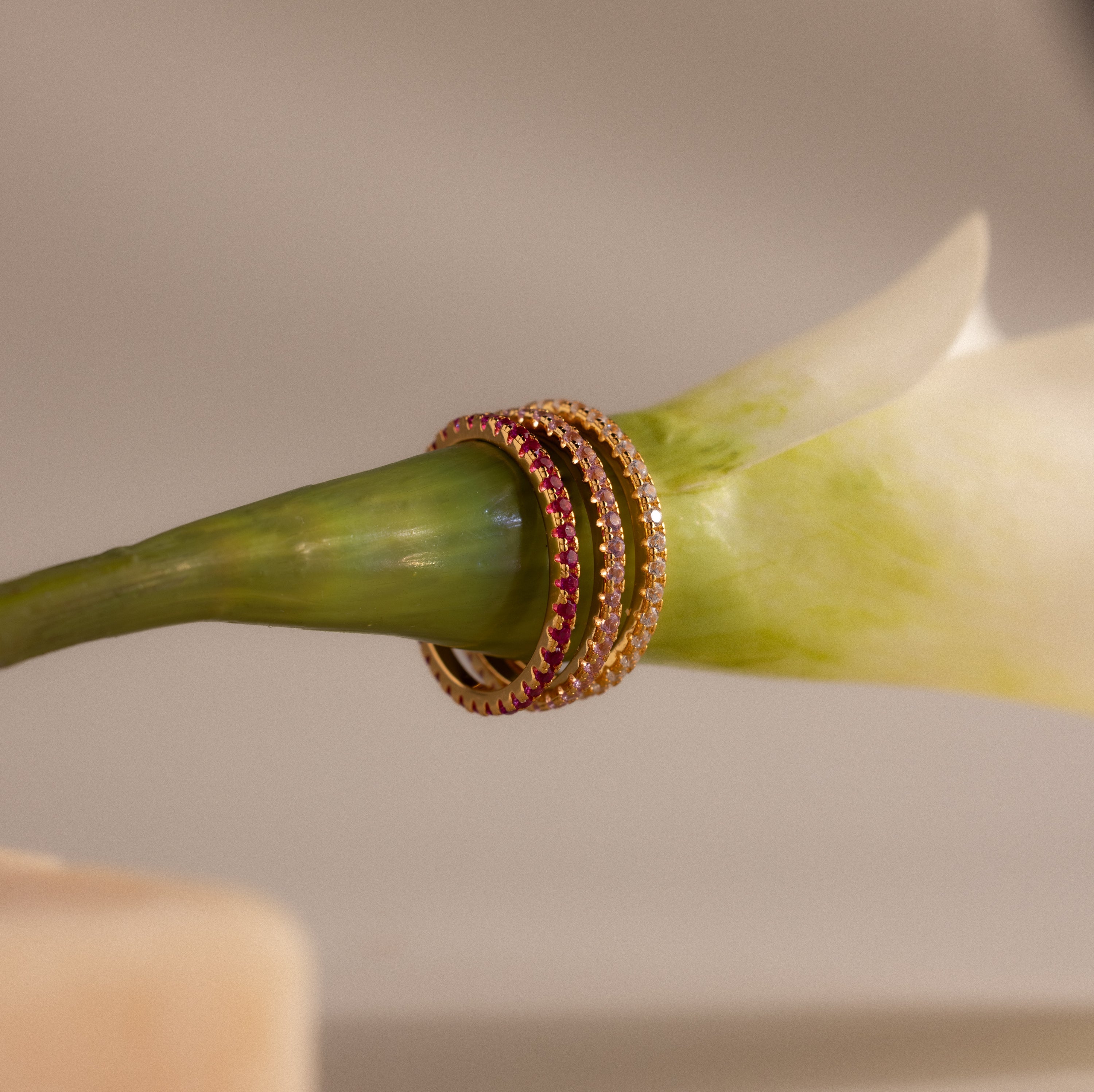 Endless Eternity Birthstone Ring
