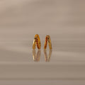 Amelia Duo Birthstone Huggies