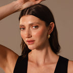Intertwined Mixed Metal Hoops