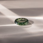 Skinny Gemstone Band Ring