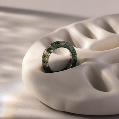 Skinny Agate Ring