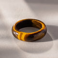 Skinny Tiger's Eye Ring