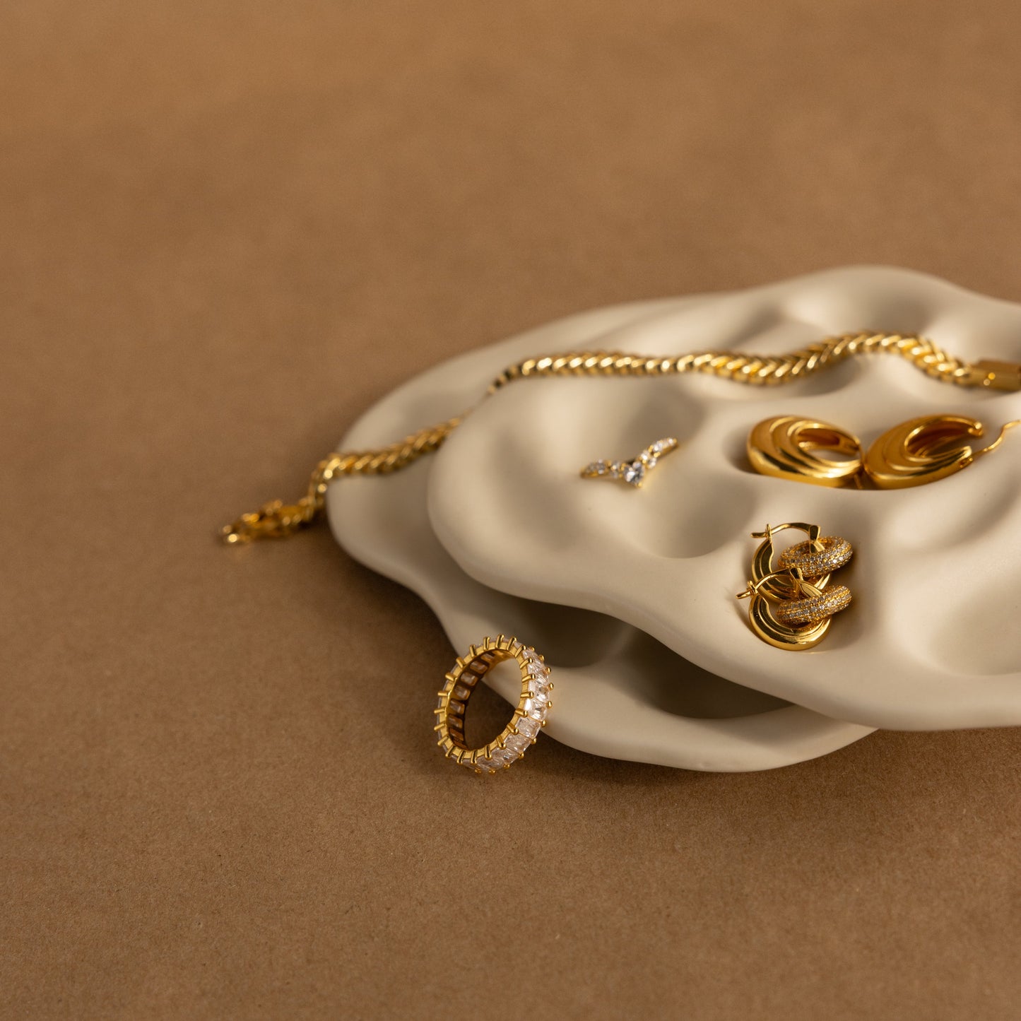 Mini Organic Treasure Trove Jewelry Dish