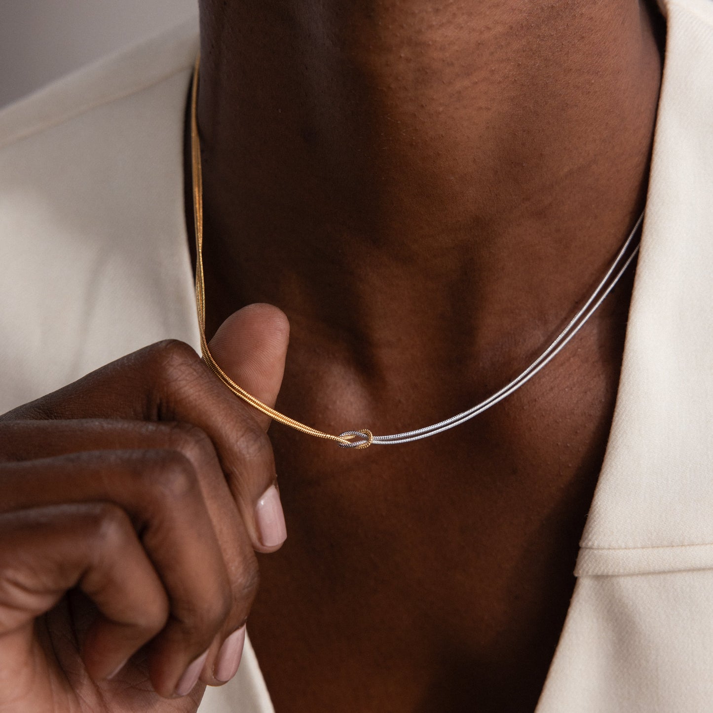 Love Knot Chain Necklace