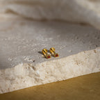 Geometric Birthstone Flat Back Studs