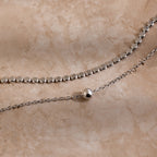 Zina Necklace in Silver