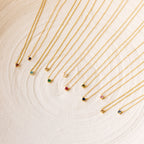 Dainty Birthstone Necklace