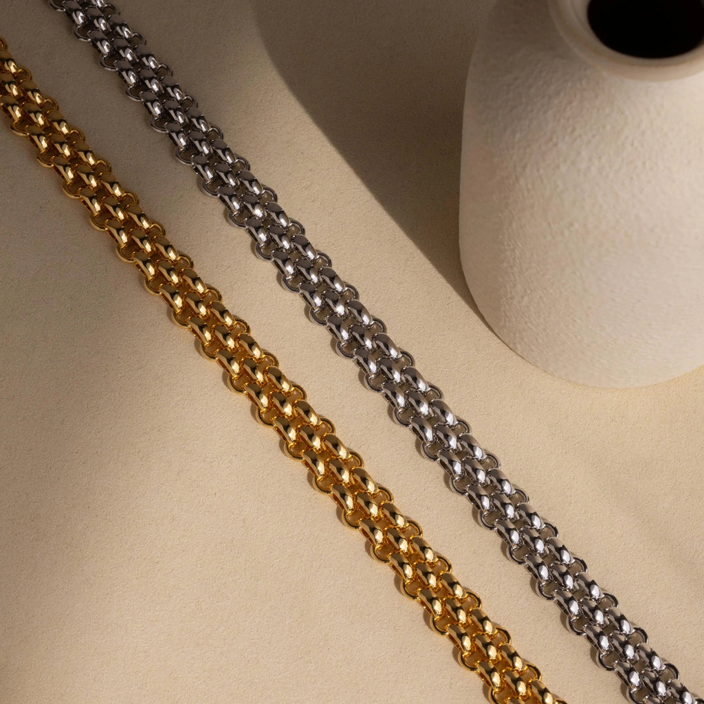Chunky Link Mesh Necklace
