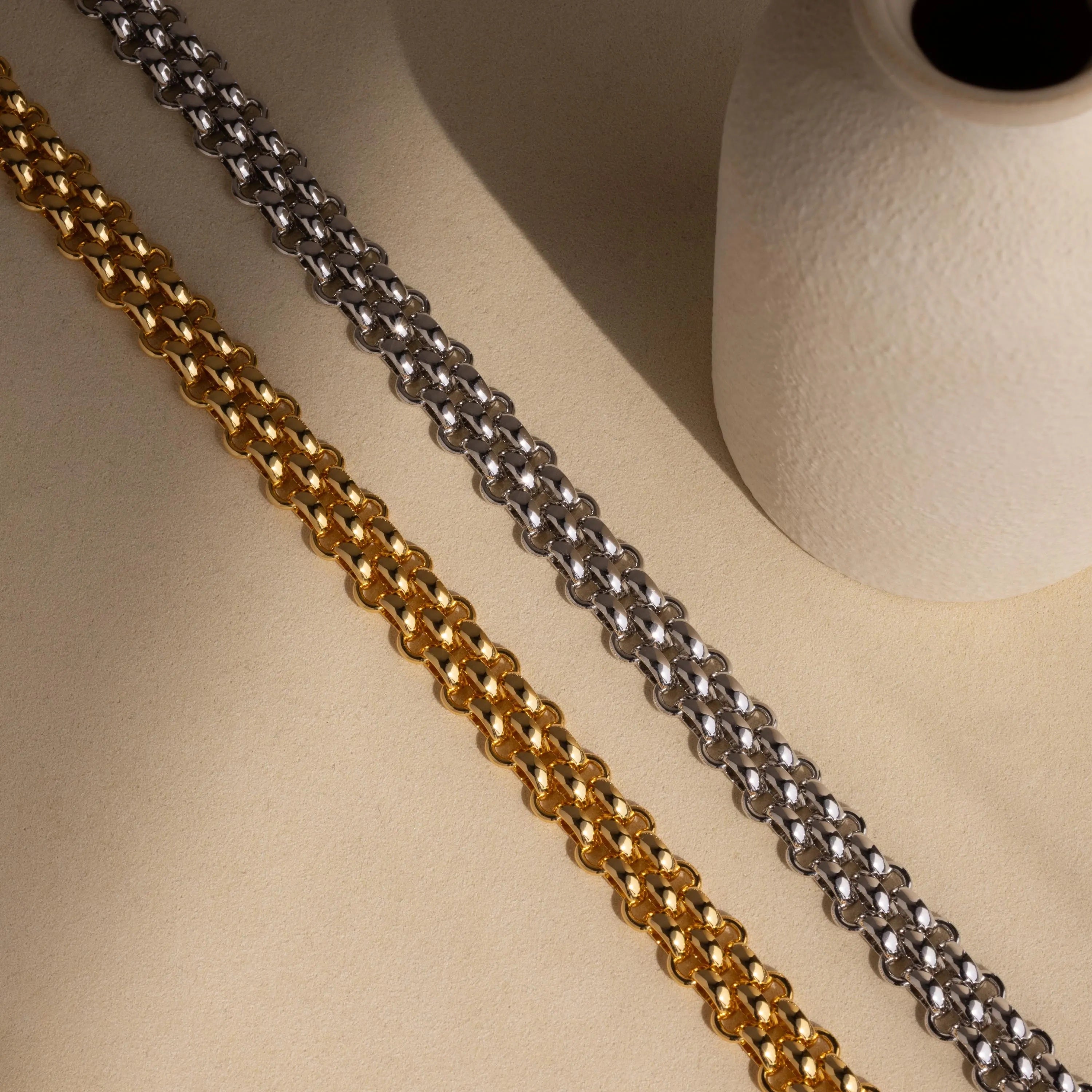 Chunky Link Mesh Necklace