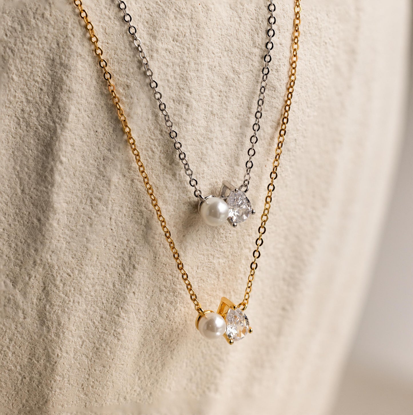 Pearl Diamond Necklace
