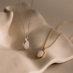 Moonstone Pendant Necklace
