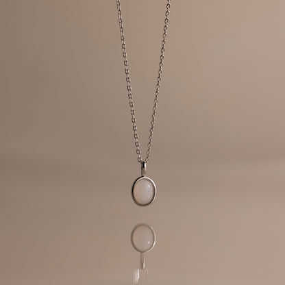 Moonstone Pendant Necklace