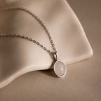 Moonstone Pendant Necklace