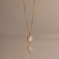 Moonstone Pendant Necklace