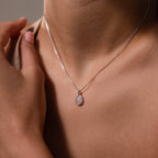 Moonstone Pendant Necklace