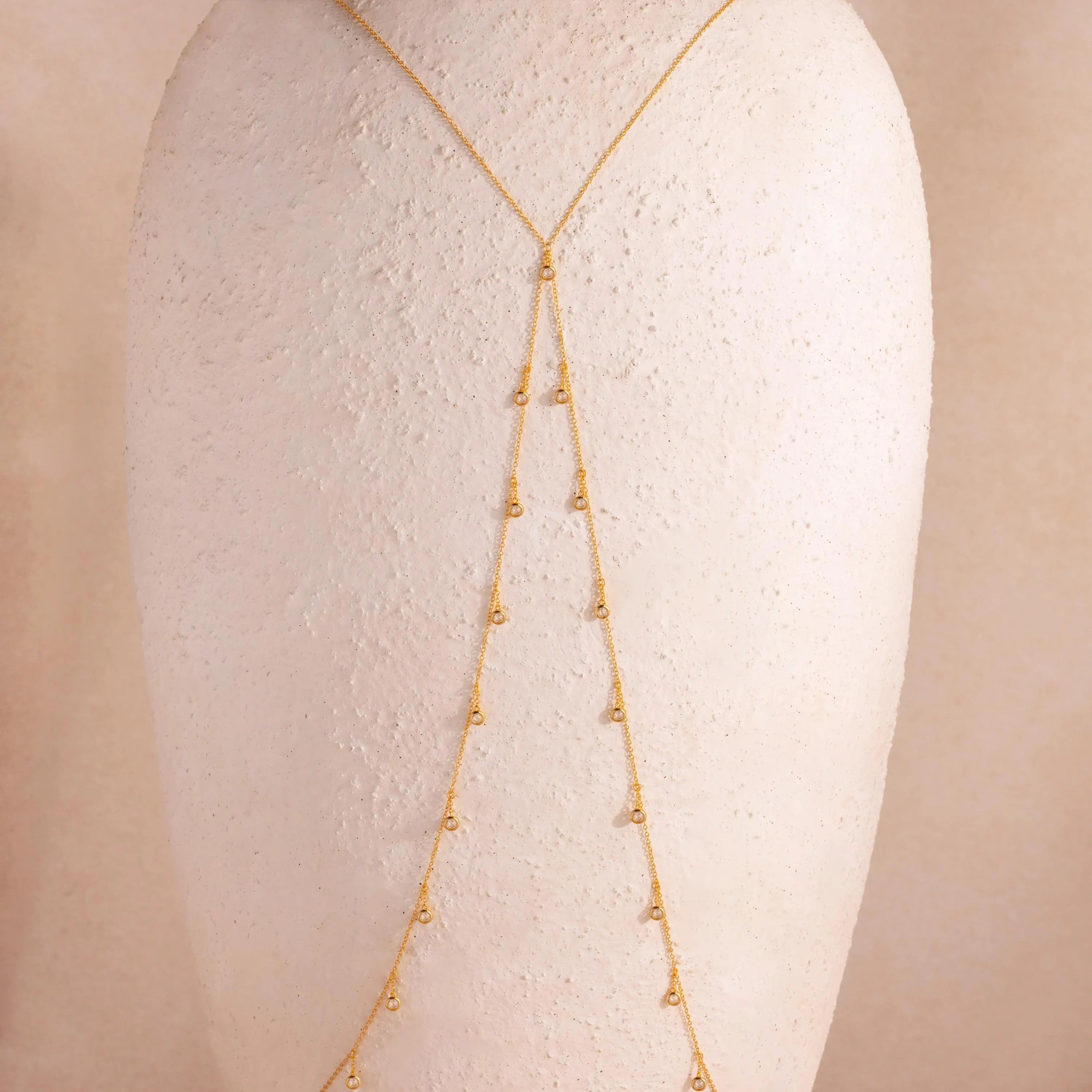Diamond Station Body Chain