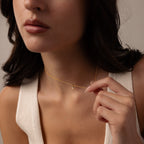 Opal Diamond Necklace