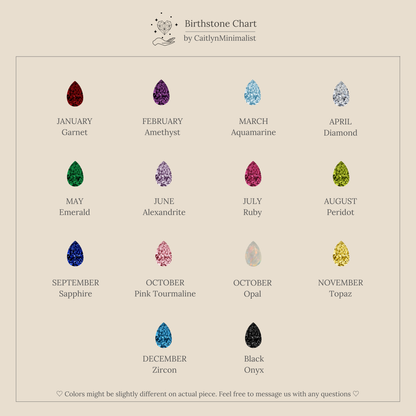 Duo Birthstone Heart Signet Ring