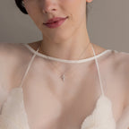 Pearl Cross Necklace
