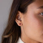 Butterfly Birthstone Flatback Studs